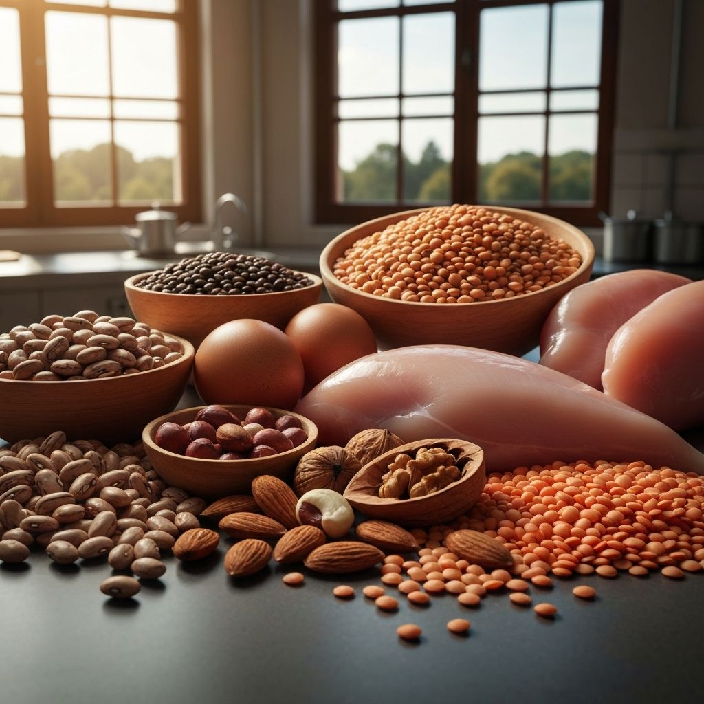 Protein-rich food sources